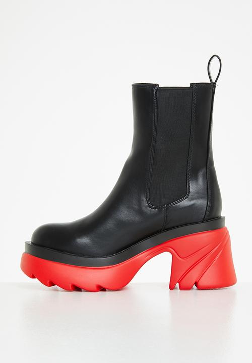 Rock & Co - Zingara 1 chelsea boot - red