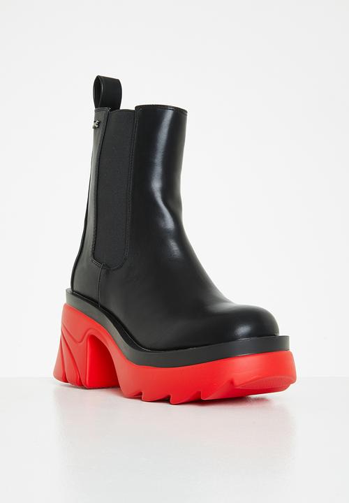 Rock & Co - Zingara 1 chelsea boot - red