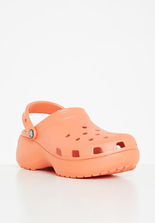 Crocs - Classic platform clog w - papaya