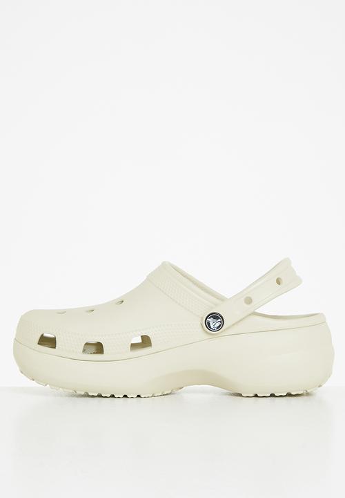 Crocs - Classic platform clog w - bone