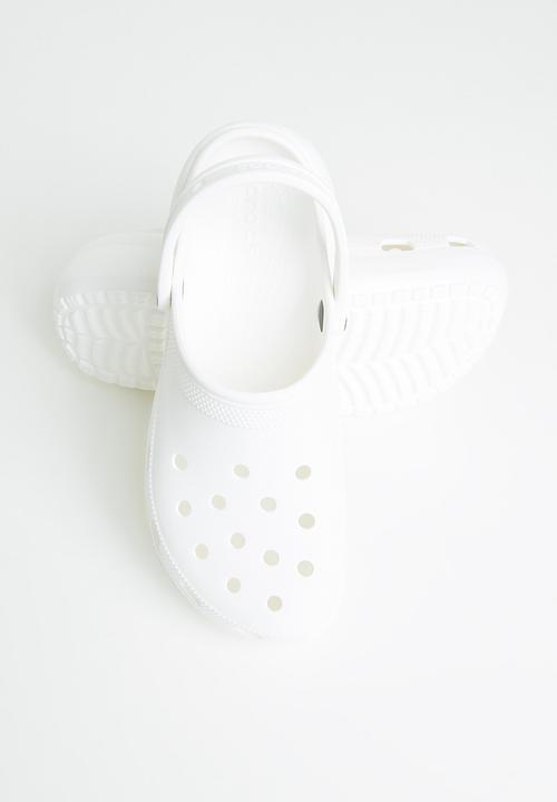 Crocs - Classic platform clog w - white