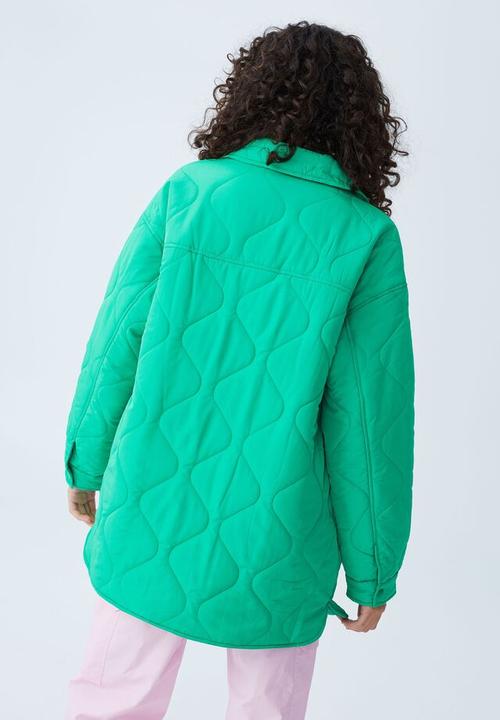 Cotton On - Quilted shacket - bright green