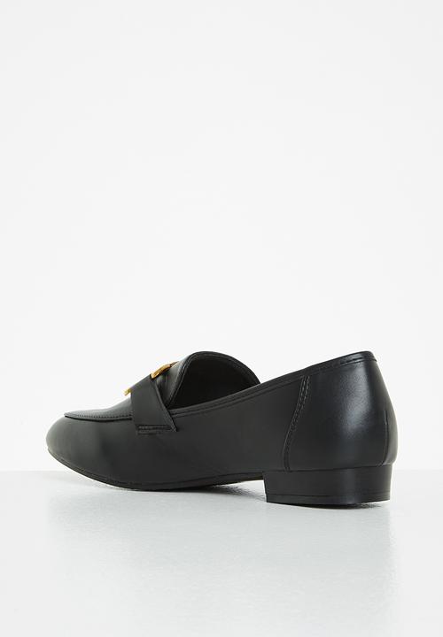 Plum - Harmony chain loafer - black 