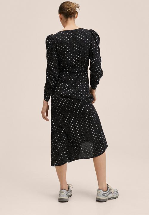 MANGO - Dress topacio - black