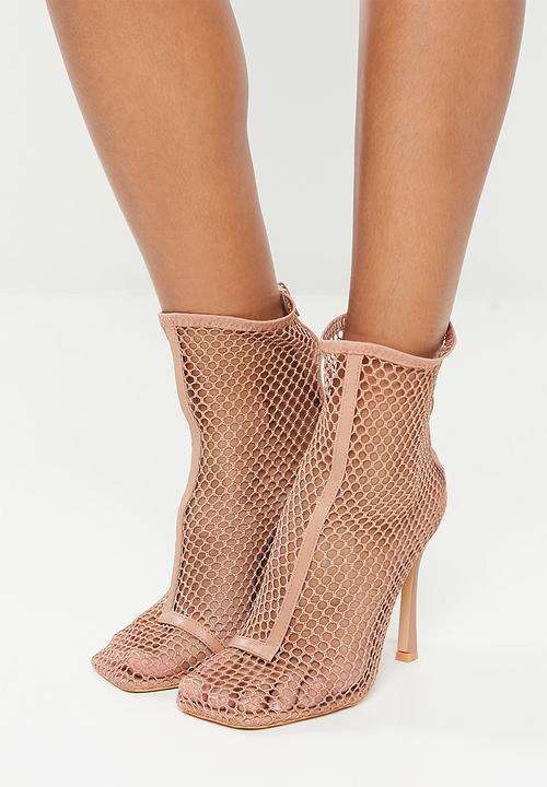 Public Desire - Leo stiletto boot - ecru 