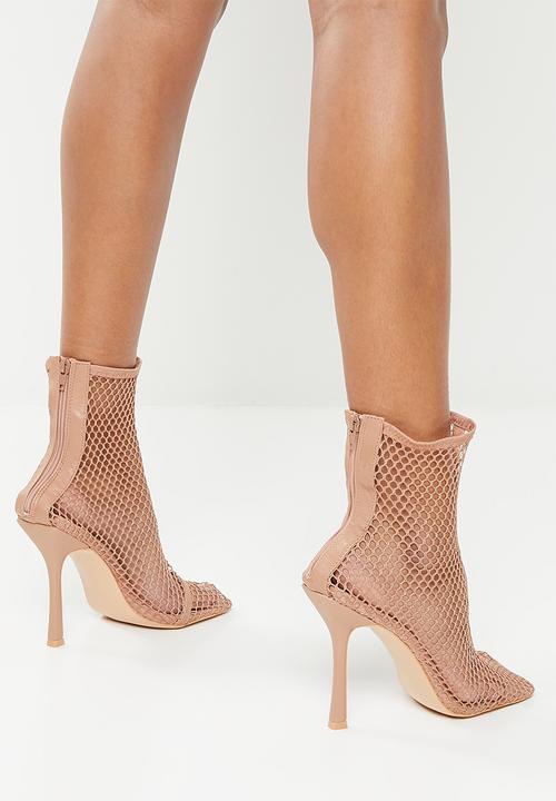 Public Desire - Leo stiletto boot - ecru 