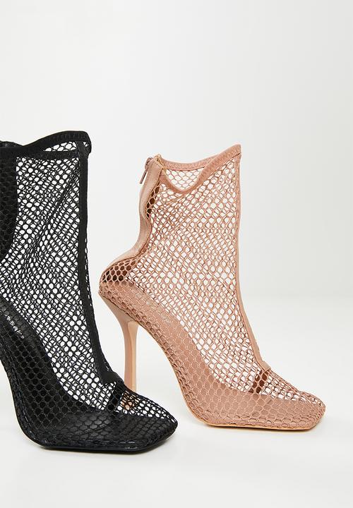 Public Desire - Leo stiletto boot - ecru 