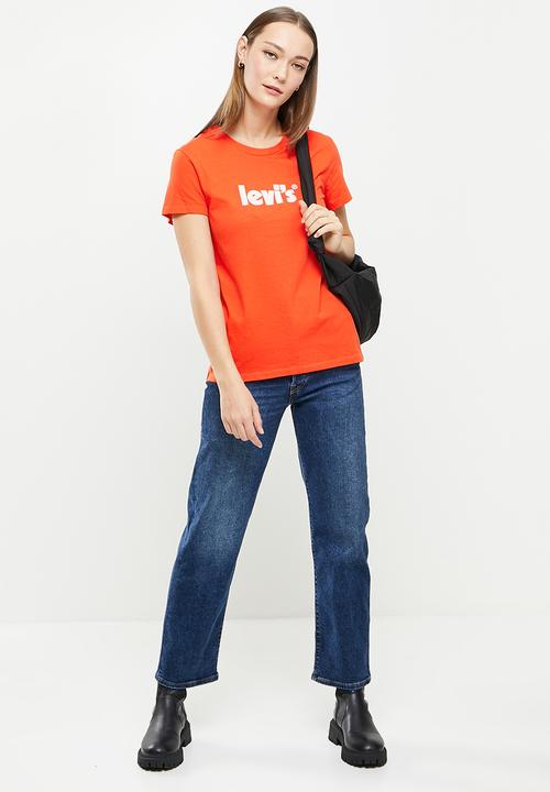 Levi’s® - The perfect tee poster logo - burnt orange