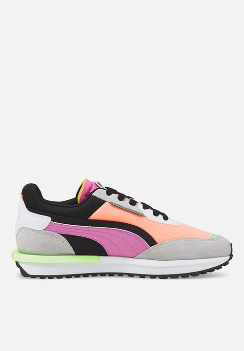 PUMA - City rider - gray violet-fizzy melon