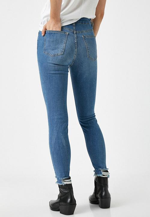 Koton - Skinny, carmen jeans - blue
