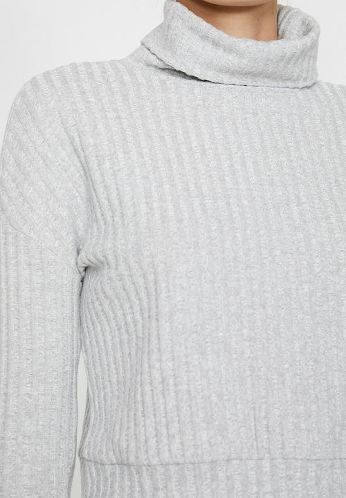 Koton - Turtle neck long sleeve jumper - grey