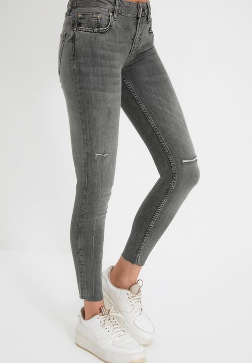 Trendyol - High waist skinny jeans  - black