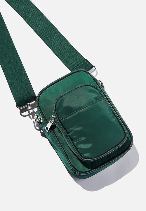 Rubi - Nellie camera cross body bag - luxe green