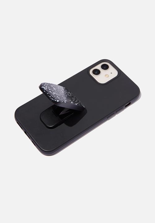 Typo - Get a grip phone holder - splatter black