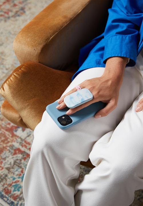 Typo - Get a grip phone holder - polar clouds
