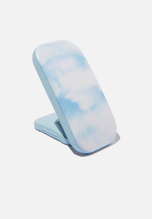 Typo - Get a grip phone holder - polar clouds