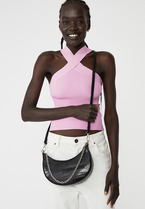 Rubi - Sadie shoulder bag - black texture