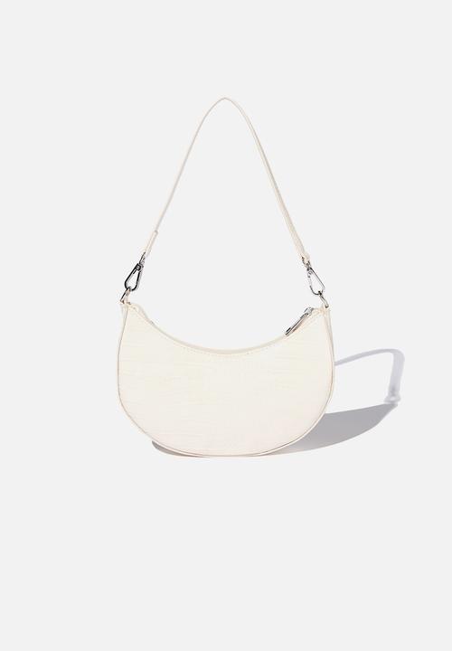 Rubi - Sadie shoulder bag - ecru texture