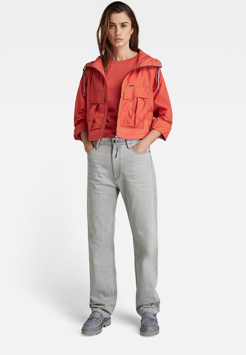 G-STAR - Mysid r t optic slim short sleeve c - paprika