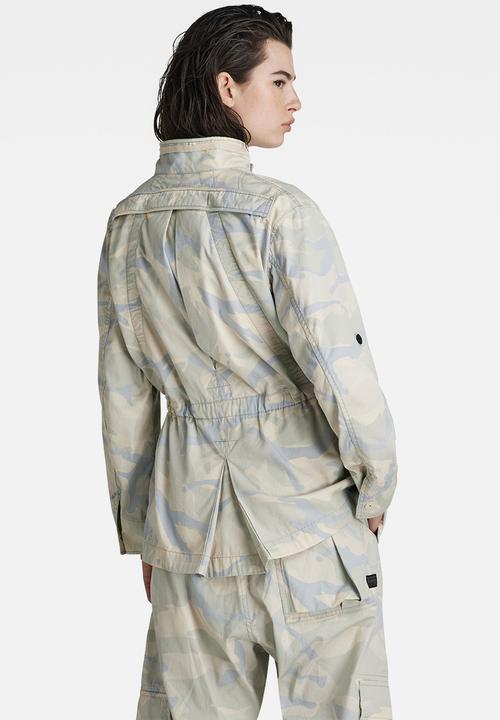 G-STAR - Field overshirt - whitebait woodland camo