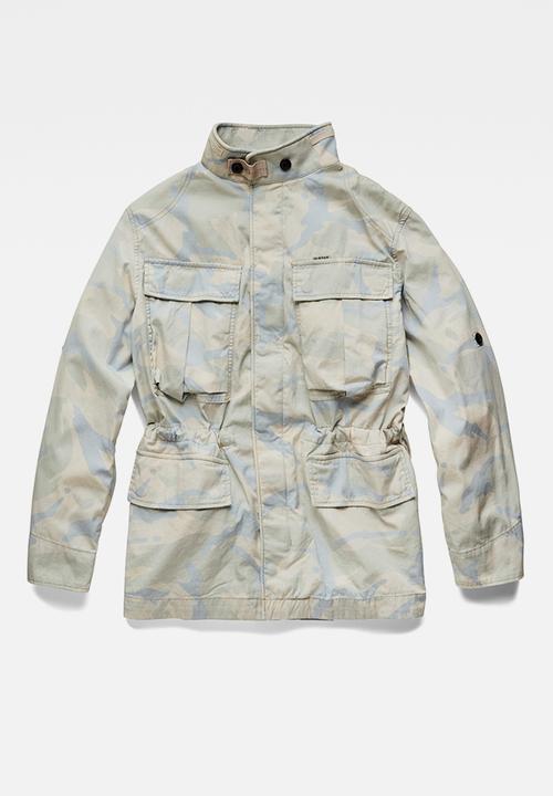 G-STAR - Field overshirt - whitebait woodland camo