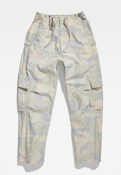 G-STAR - Summer snow cargo pant - whitebait woodland camo