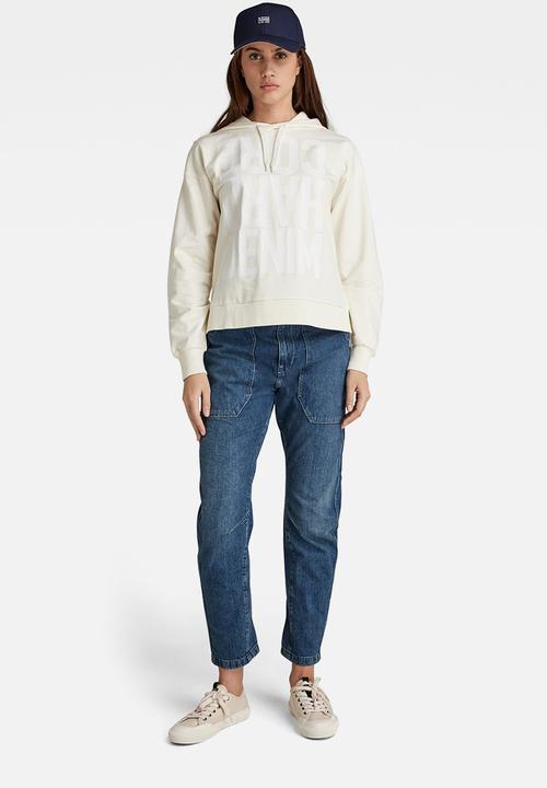 G-STAR - Hcd loose hooded sweater - papyrus