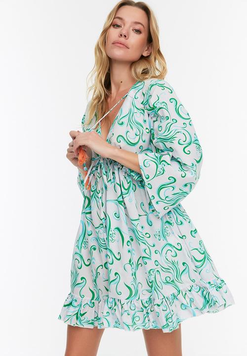 Trendyol - Tassel detailed beach dress - multi