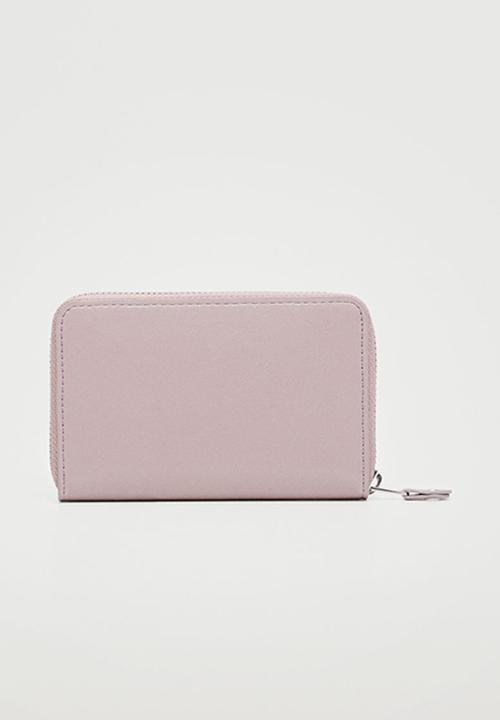MANGO - Logo wallet - lilac