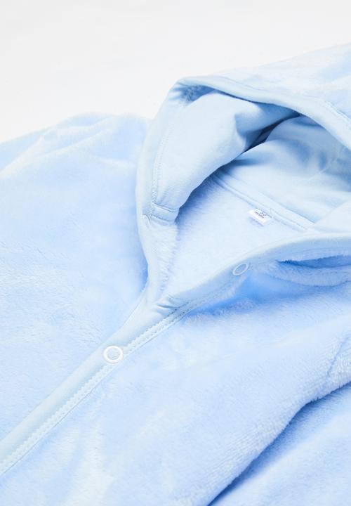 Pop Candy - Boys sherpa sleepsuit - powder