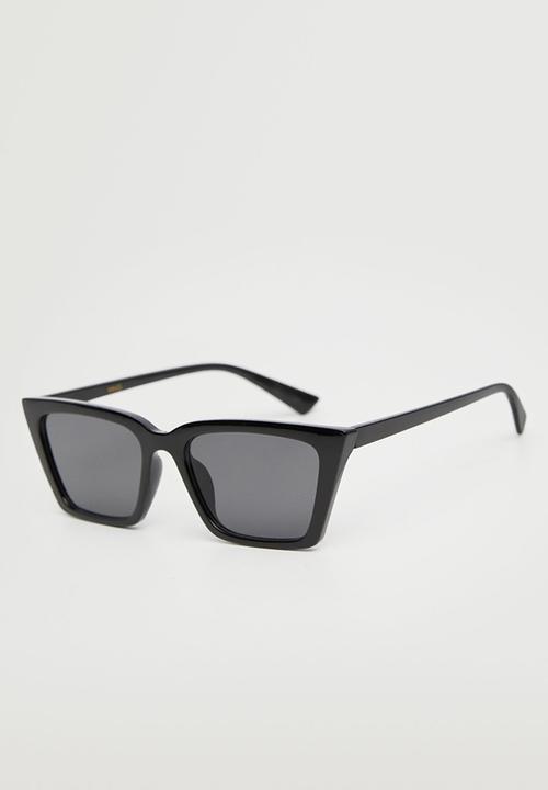MANGO - Acetate frame sunglasses - black