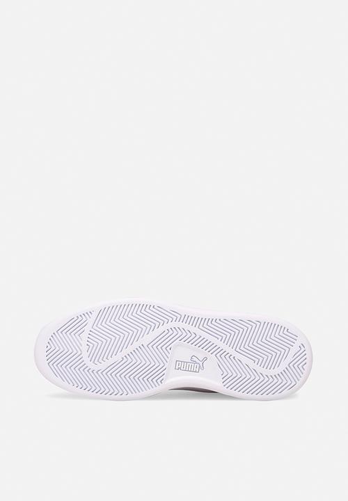 PUMA - Puma smash v2 mirror metallic jr - puma white-puma white-puma silver