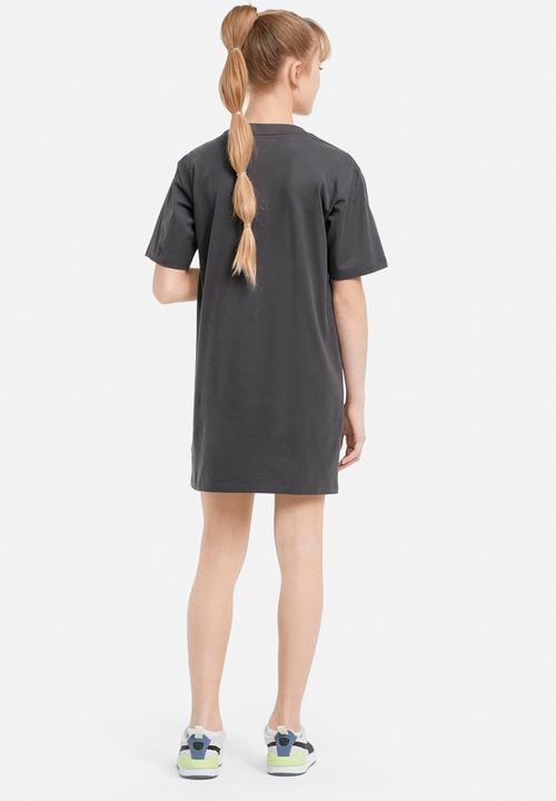 PUMA - Grl tee dress g - asphalt