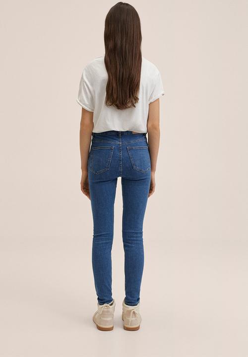 MANGO - Jeans skinny - blue
