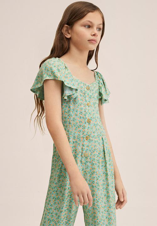 MANGO - One piece suit dalia - green