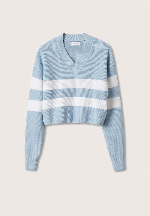 MANGO - Sweater tulipa - blue