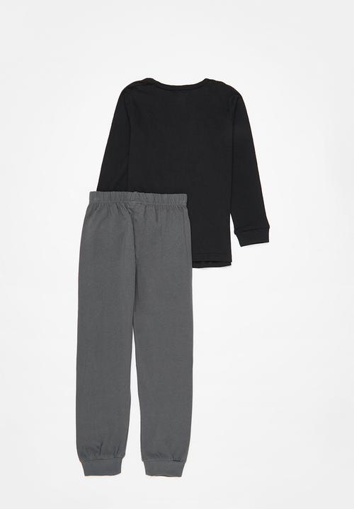 Character Group - 2-Piece pyjama set - black & grey