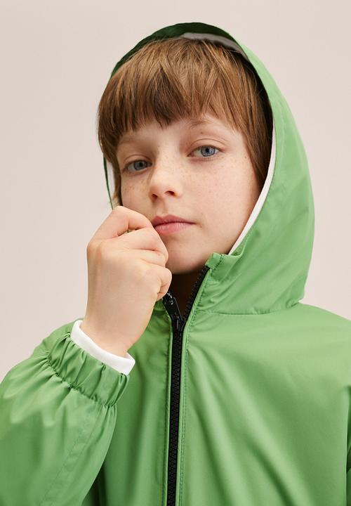 MANGO - Jacket atlanta - green