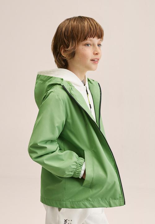 MANGO - Jacket atlanta - green