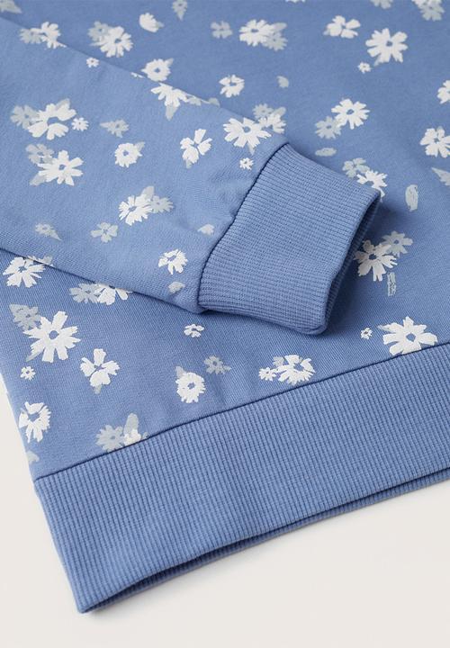 MANGO - Sweatshirt mangolo - blue