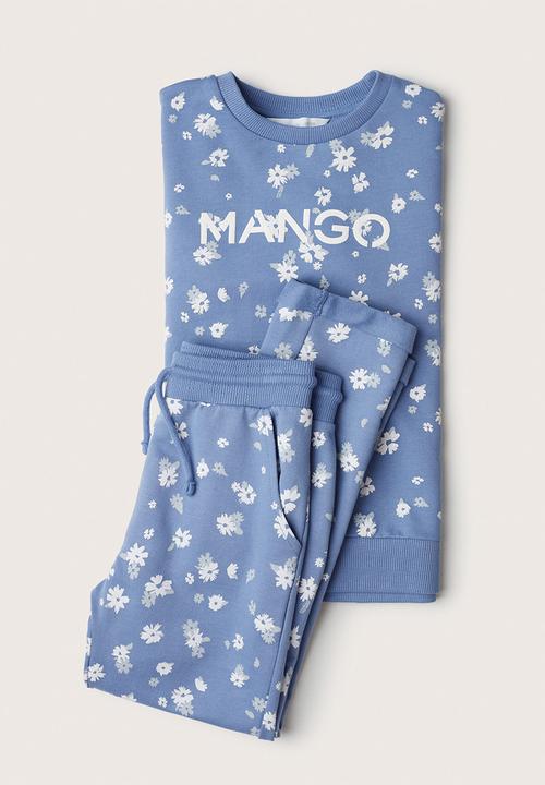 MANGO - Sweatshirt mangolo - blue