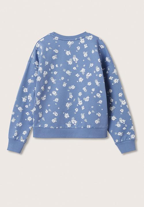 MANGO - Sweatshirt mangolo - blue