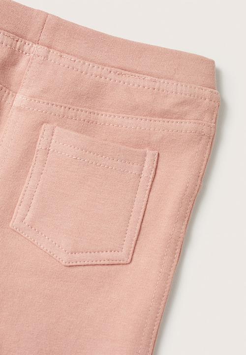 MANGO - Leggings terry - pink