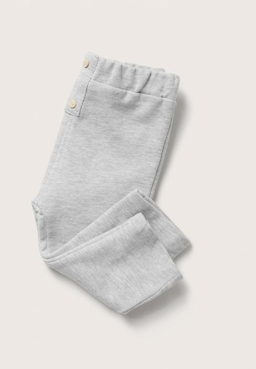 MANGO - Trousers espin - medium gray
