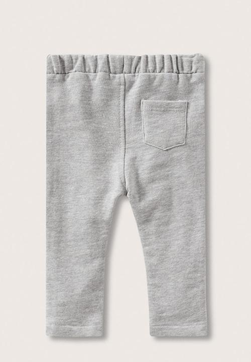 MANGO - Trousers espin - medium gray