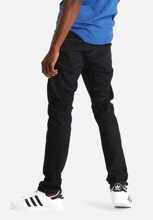G-STAR - 3301 Regular Tapered Visor r stretch denim dk aged