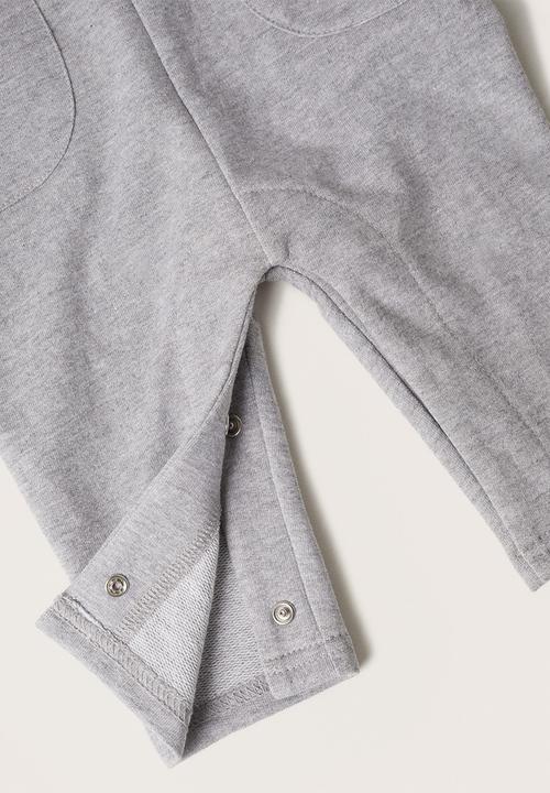 MANGO - Dungarees sena - pastal gray