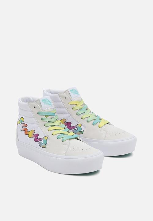 Vans - SK8-Hi platform 2.0 - (spring fade) white
