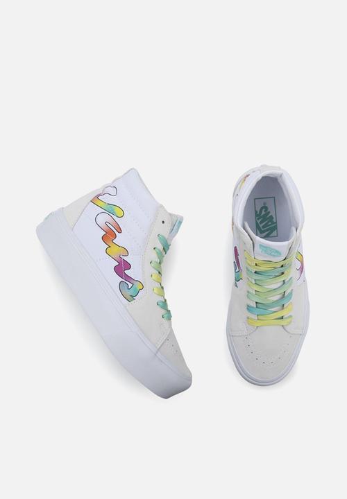 Vans - SK8-Hi platform 2.0 - (spring fade) white