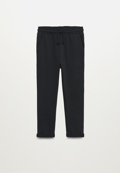MANGO - Trousers viena - black